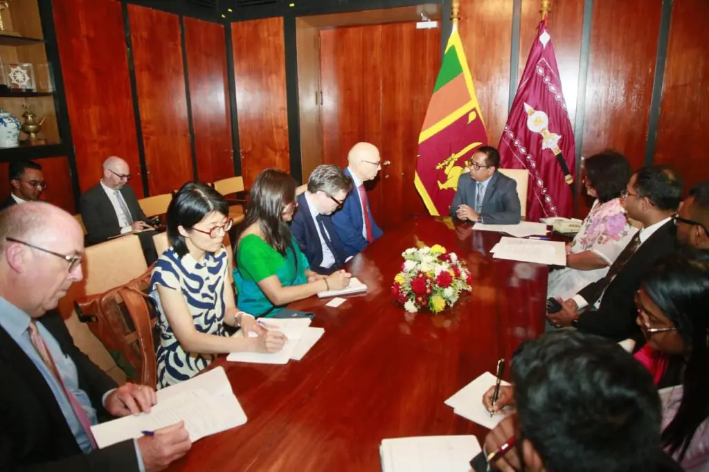 மனித உரிமை ஆணையாளர் சபாநாயகர் சந்திப்பு