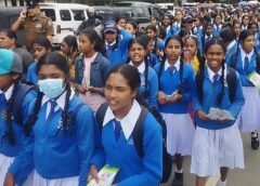 நுவரெலியாவில் குழந்தைகளின் உரிமைக்கான பேரணி