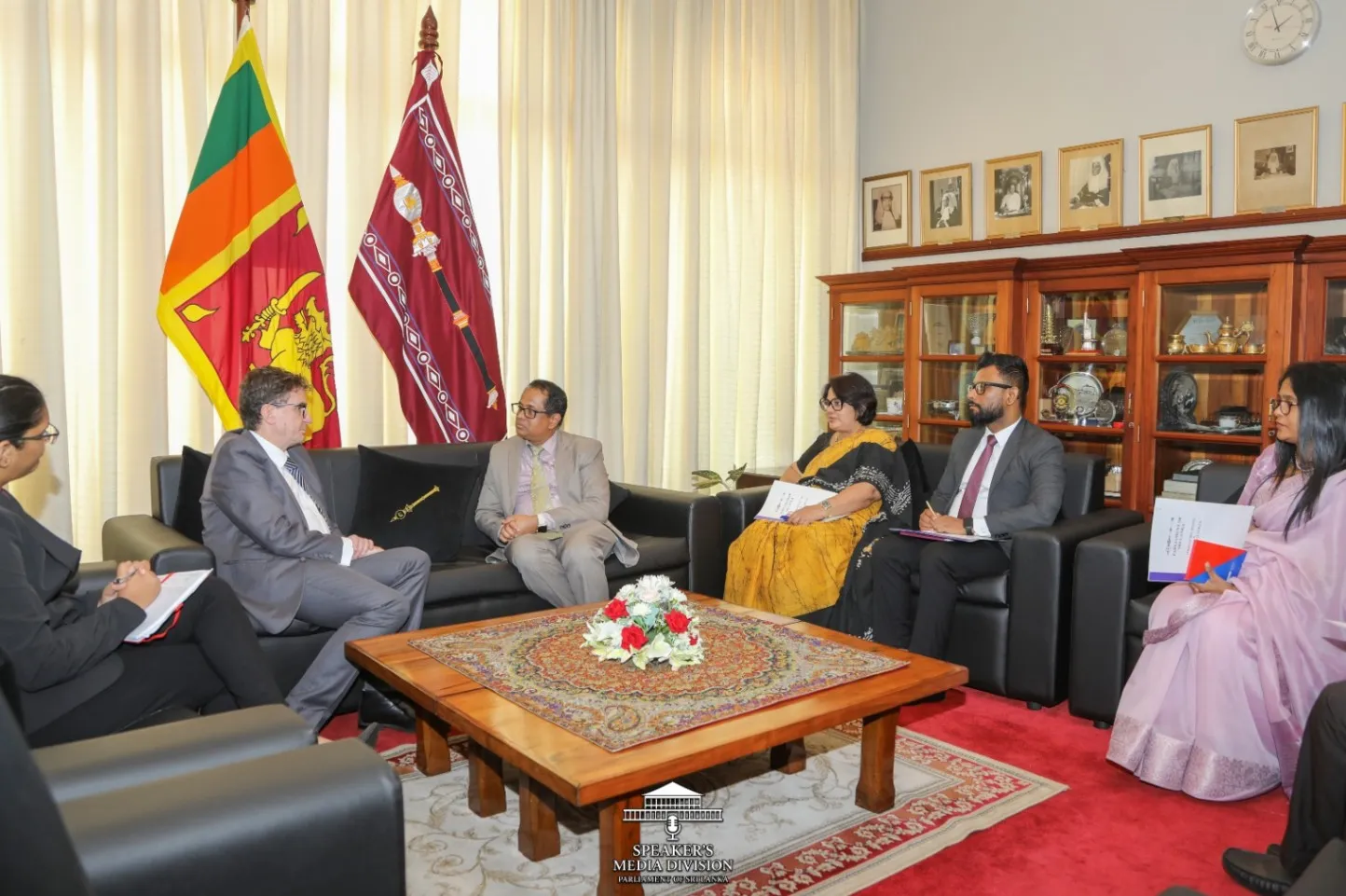 இலங்கை- நியூசிலாந்து பாராளுமன்ற நட்புறவு சங்கத்தின் தலைவராக வசந்த