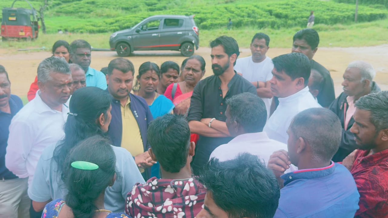 மறே, கியூ தோட்ட மக்களுக்கு உலருணவு நிவாரணம் வழங்கிவைப்பு