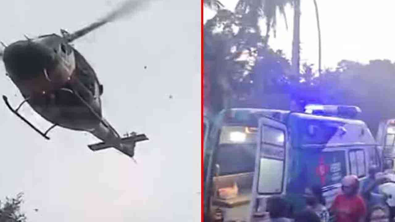 லுணுவில ஹெலிகொப்டர் விபத்தில் விமானி உயிரிழப்பு