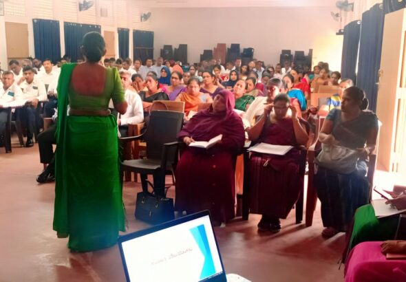 புதிய கல்வி சீர்திருத்தம் பற்றிய விழிப்புணர்வு செயலமர்வு