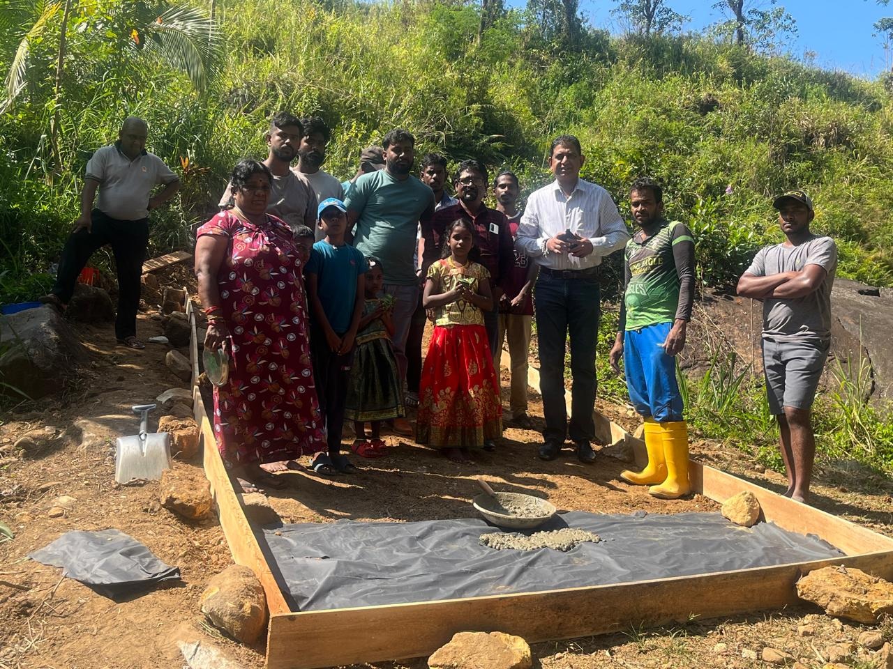 ஈரோஸ் ஜீவன் தலைமையில் பிளக்வோட்டர் அம்மன் கோவில் வீதி புனரமைப்பு