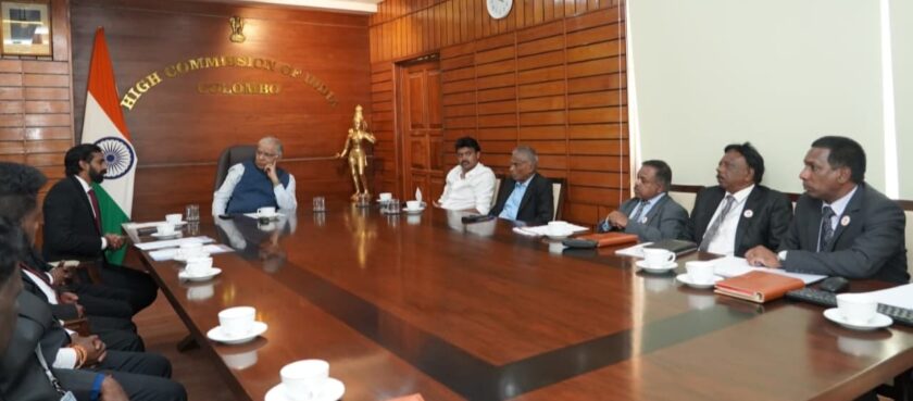 இந்திய பயிற்சிபெற்ற உள்ளுராட்சி மன்ற உறுப்பினர்கள்- உயர்ஸ்தானிகர் சந்திப்பு 