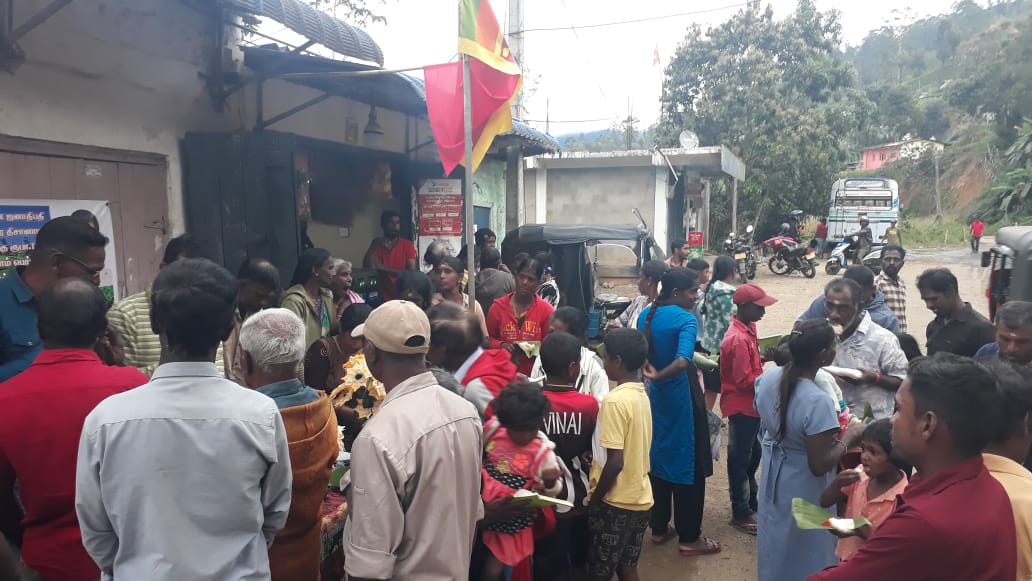 அக்கரபத்தனை போட்மோர் மக்களும் ஜனாதிபதிக்கு நன்றி தெரிவிப்பு