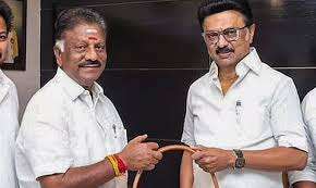 தமிழக முன்னாள் முதல்வர் ஓ. பன்னீர் செல்வம் திமுகவில் இணைந்தார்