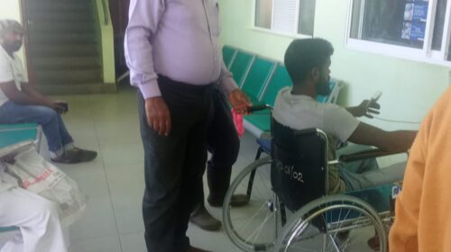 விஷப்பாம்பு தீண்டி ஒருவர் நுவரெலியா வைத்தியசாலையில் அனுமதி