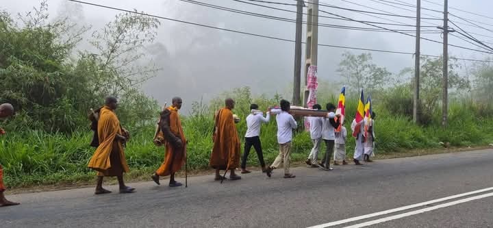 குருந்தூர் மலை முதல் சிவனொளிபாத மலை வரை நடைபவனியாக!