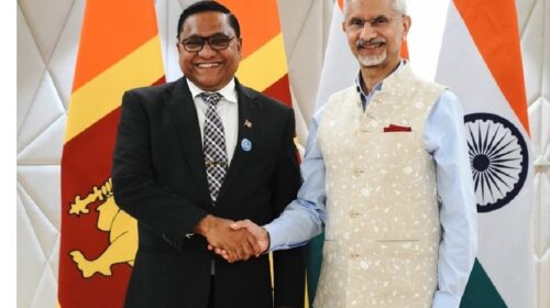 இலங்கை-இந்திய வெளிவிவகார அமைச்சர்கள் டில்லியில் சந்திப்பு