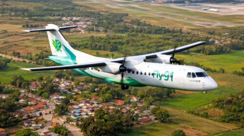 தொழினுட்பக் கோளாற்றால் நான்கு மணி நேரம் நடுவானில் வட்டமடித்த விமானம்!