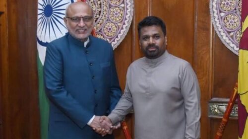 ஜனாதிபதி அனுர குமார - இந்திய உப ஜனாதிபதி சந்திப்பு