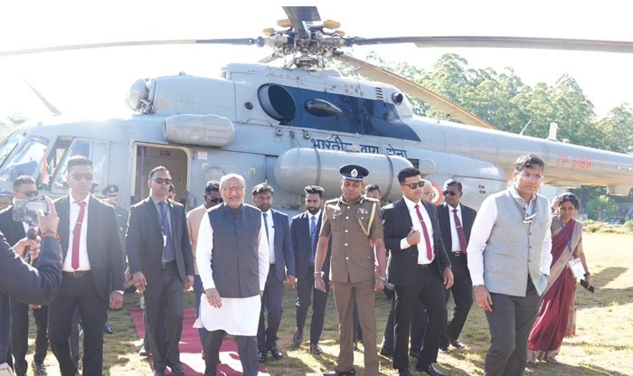 இந்திய உப ஜனாதிபதி இராதாகிருஷ்ணன் நுவரெலியா விஜயம்