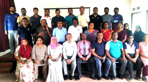 வத்தேகமை வலய அதிபர்களுக்கான அனர்த்த முகாமைத்துவ செயலமர்வு
