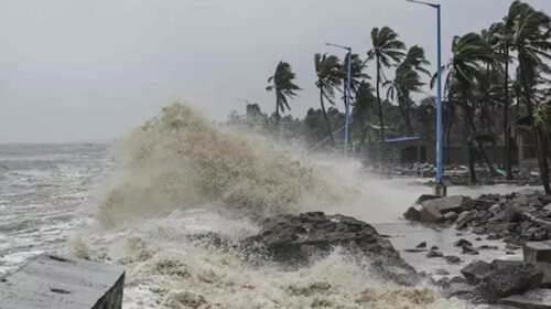 பலத்த காற்று, கடல் கொந்தளிப்பு குறித்து எச்சரிக்கை!