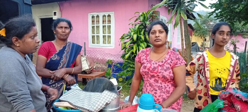 வெளியேற்றப்பட்ட சென் லெனாட்ஸ் தோட்ட மக்கள் நிர்க்கதி
