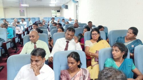 வெகு விரைவில் சபரகமுவை கல்வித் திணைக்களத்தில் தனித் தமிழ்ப் பிரிவு உருவாக்கப்படும்