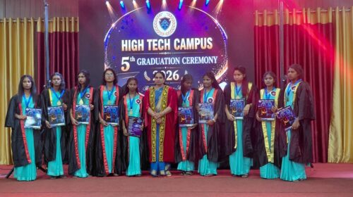 5ஆவது தடவையாக தலவாக்கலையில் உயர் தொழினுட்ப வளாக பட்டமளிப்பு விழா