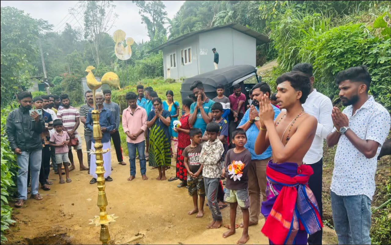 வட்டகொடை ஹொலிரூட் வீதி அபிவிருத்தி ஆரம்பம்