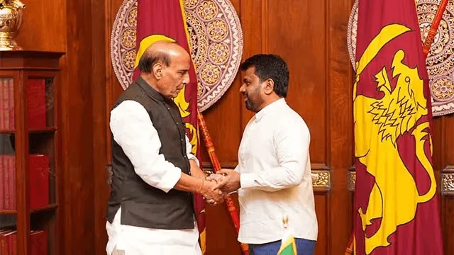 இந்திய பாதுகாப்பு அமைச்சர்-ஜனாதிபதி சந்திப்பு