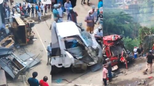 அக்குறனை கோர விபத்தில் நால்வர் உயிரிழப்பு, பலர் காயம்!