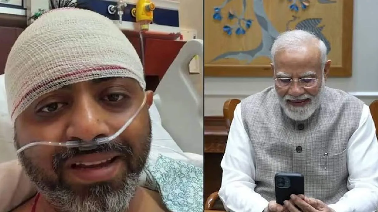 துபாயில் இருந்து இஸ்ரேலின் டெல் அவிவ் நோக்கி 180 பேருடன் புறப்பட்ட ‘ஃபிளை டுபாய்’ விமானத்தில் ஏற்பட்ட அசாதாரண சூழ்நிலையைத் துணிச்சலுடன் சமாளித்து பயணிகளின் உயிரைக் காப்பாற்றிய இந்திய விமானி ஸ்மித் மச்சாருடன் பிரதமர் நரேந்திர மோடி வீடியோ அழைப்பில் உரையாடினார்.
