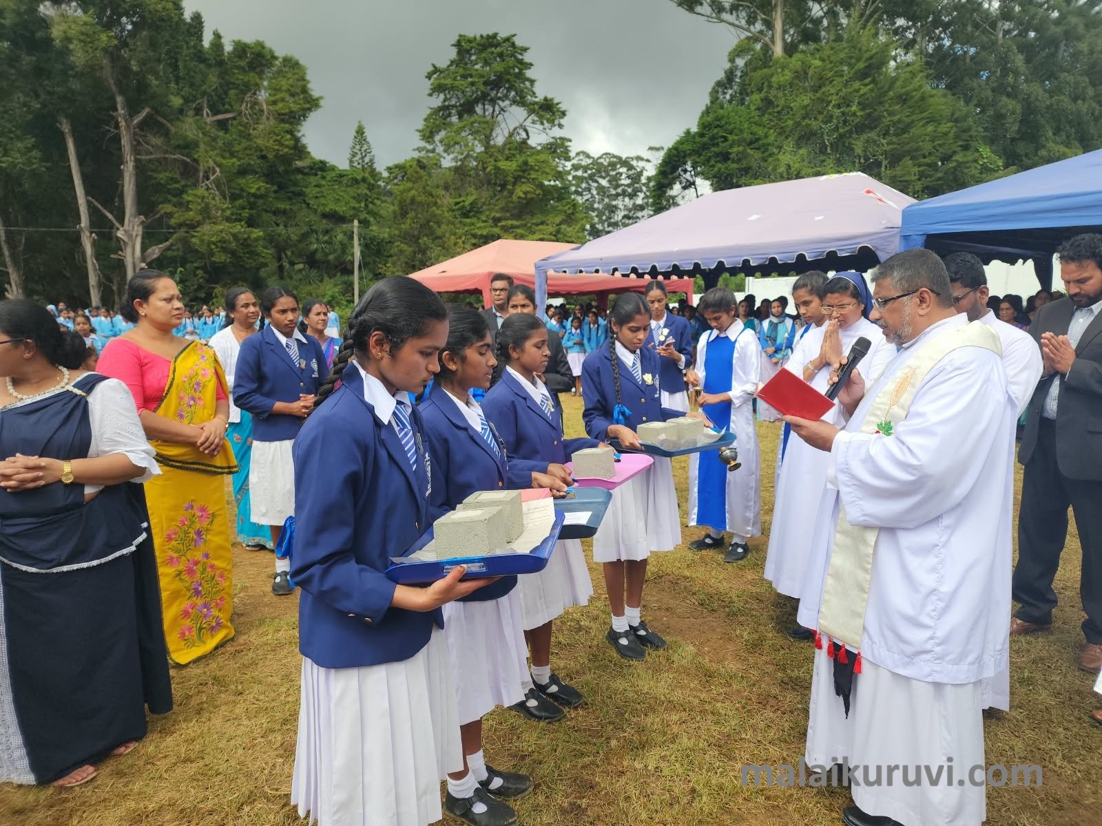 நுவரெலியா குட் ஷெப்பர்ட் மகளிர் கல்லூரி விளையாட்டு மண்டபத்திற்கு அடிக்கல்